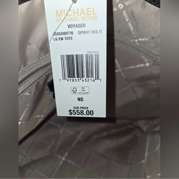 Michael Kors Monochrome Women's Tote, NWT - Picture 13 of 15